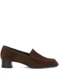 3.1 Phillip Lim 35mm suede loafers - Brown