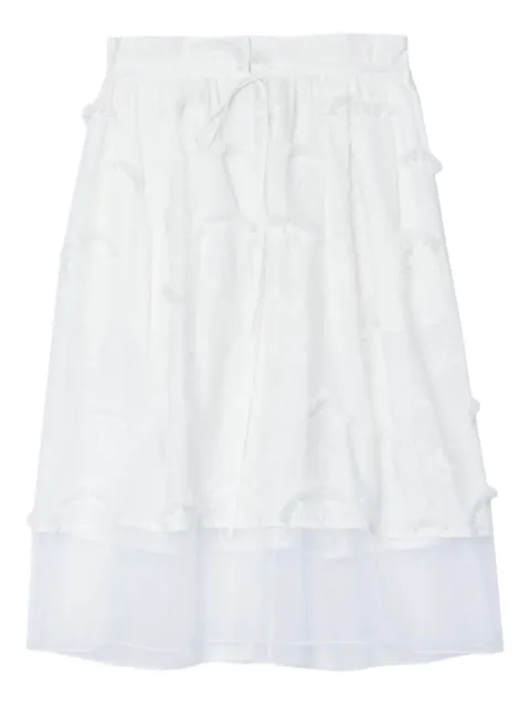 3.1 Phillip Lim embroidered skirt