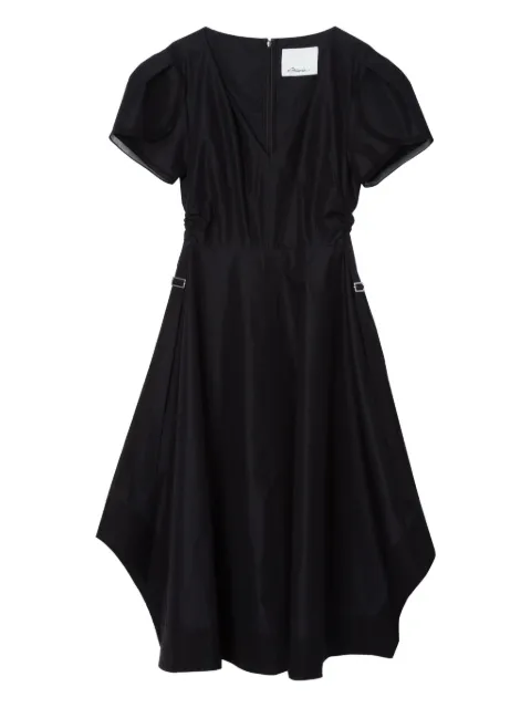 3.1 Phillip Lim puff-sleeve V-neck midi dress