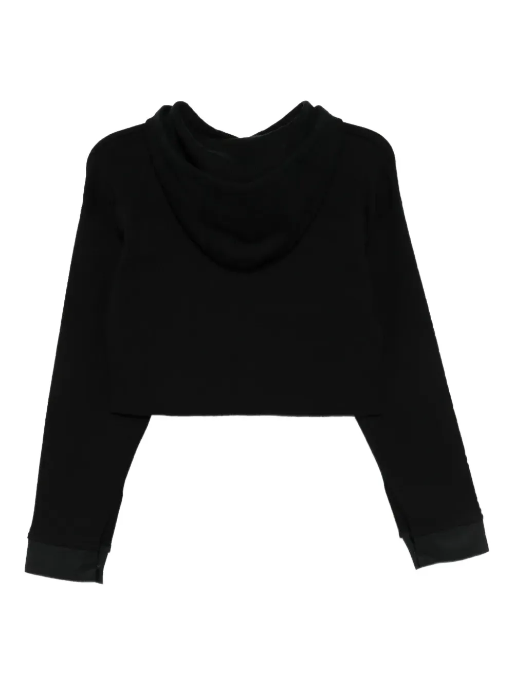 3.1 Phillip Lim フーデッド クロップドトップ - ブラック 3.1 Phillip Lim フーデッド クロップドトップ - ブラック