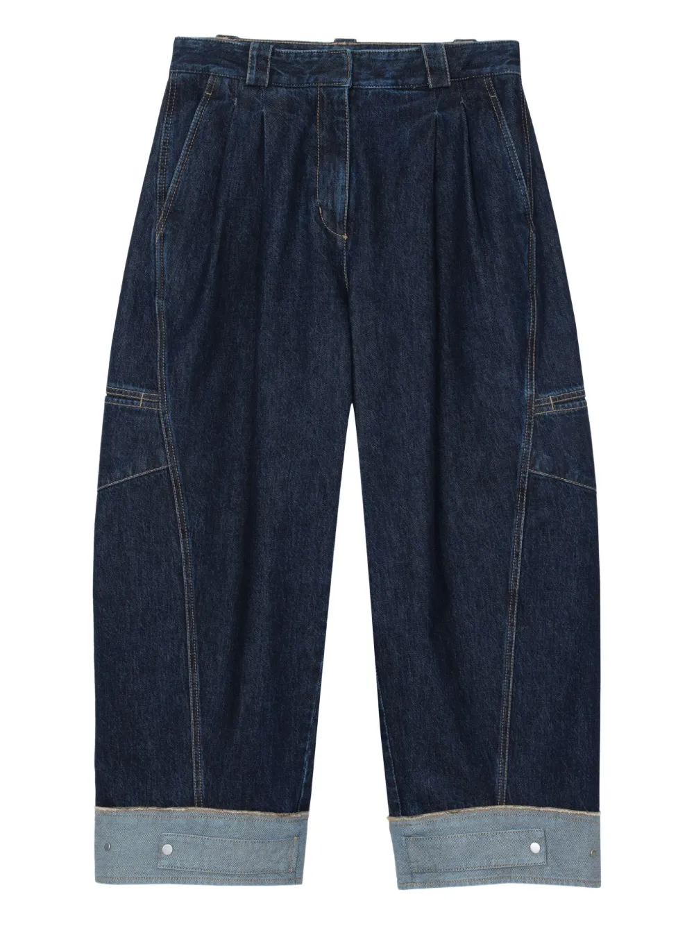 3.1 Phillip Lim panelled jeans Blauw