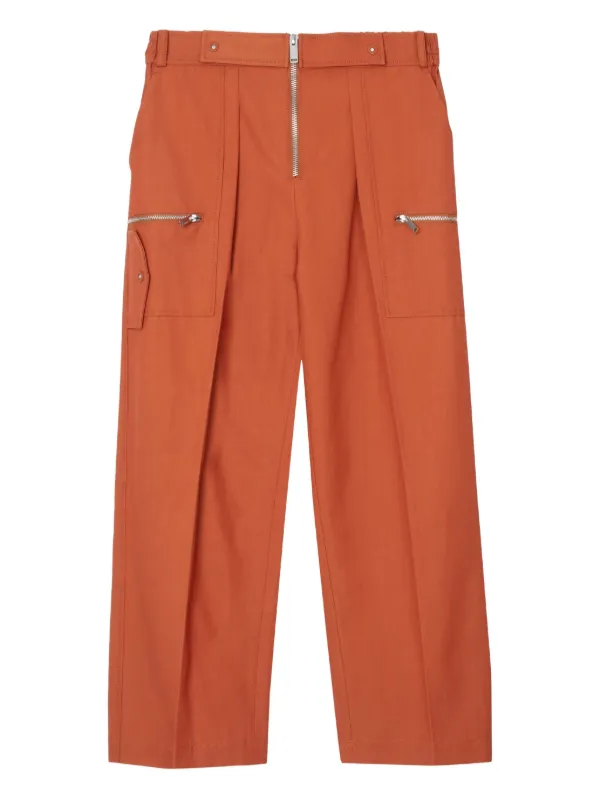 3.1 Phillip Lim タックパンツ | オレンジ | FARFETCH JP