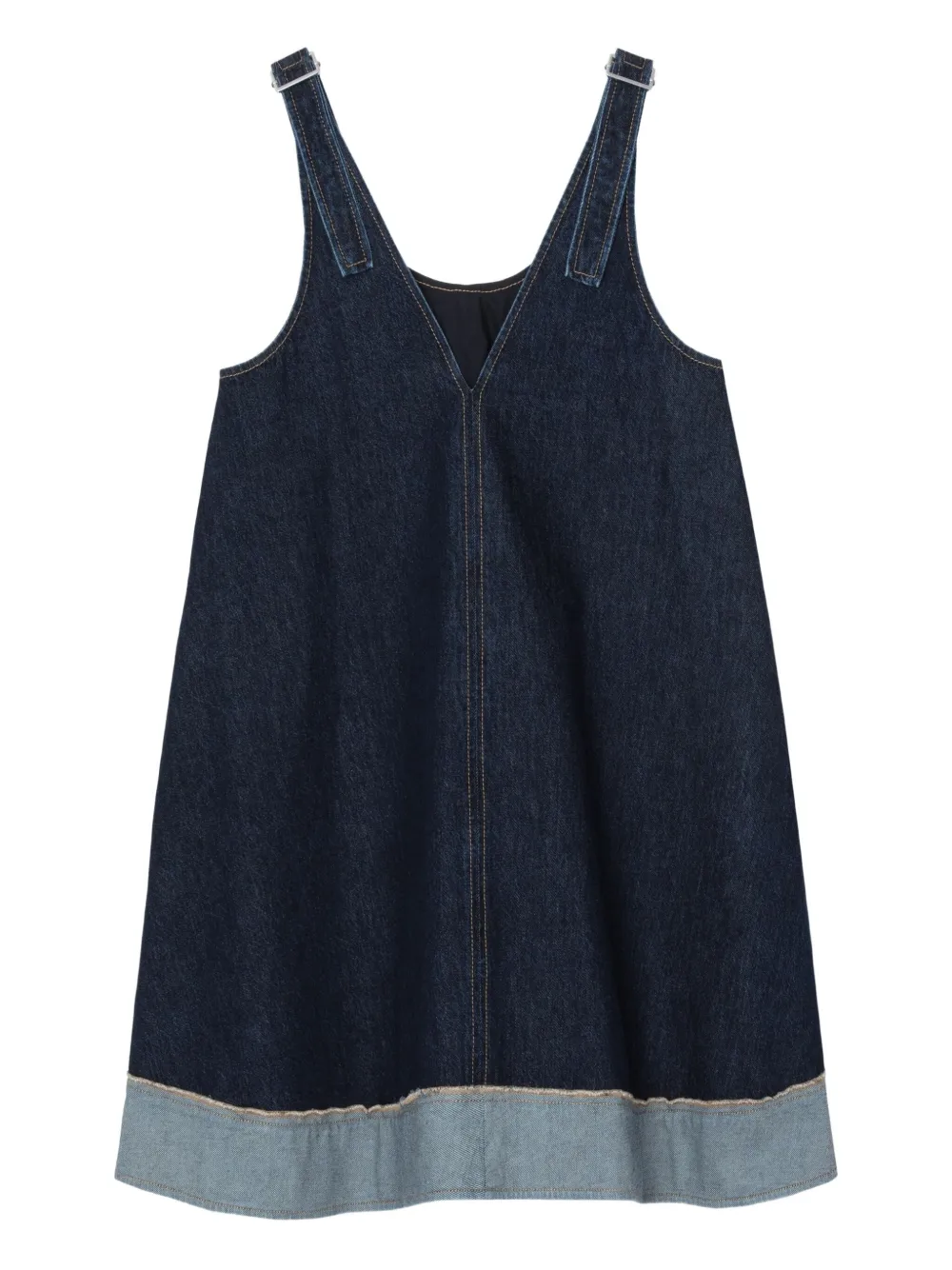 3.1 Phillip Lim Tie-strap Denim Dress In Blue