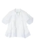 3.1 Phillip Lim floral-embroidered layered blouse - White