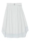 3.1 Phillip Lim belted layered skirt - Neutrals