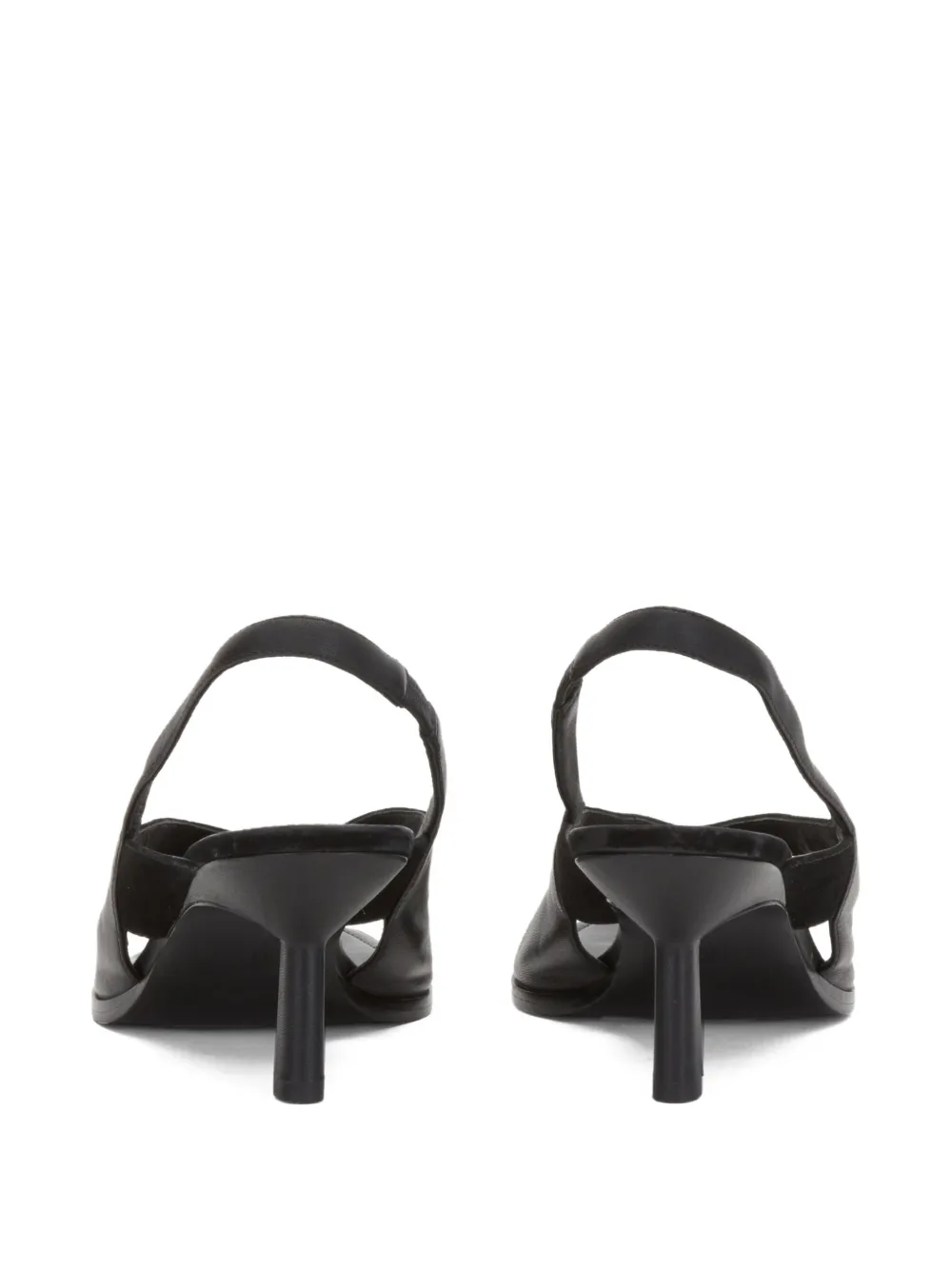3.1 Phillip Lim 68mm slingback leather sandals Black
