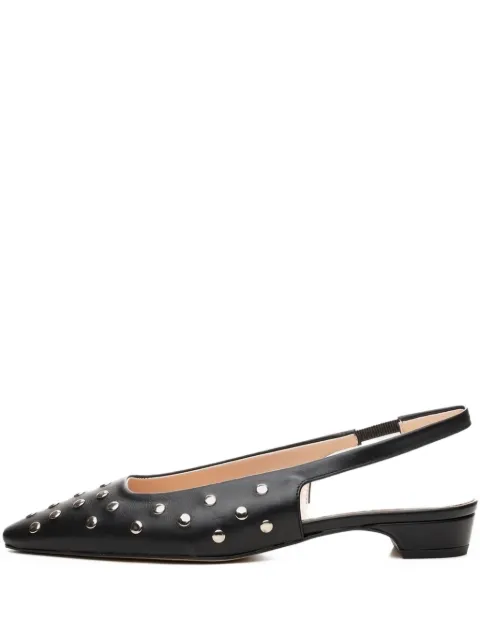 Poche Paris studded slingback pumps