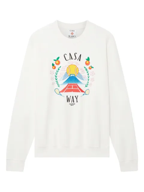 Casablanca printed sweatshirt