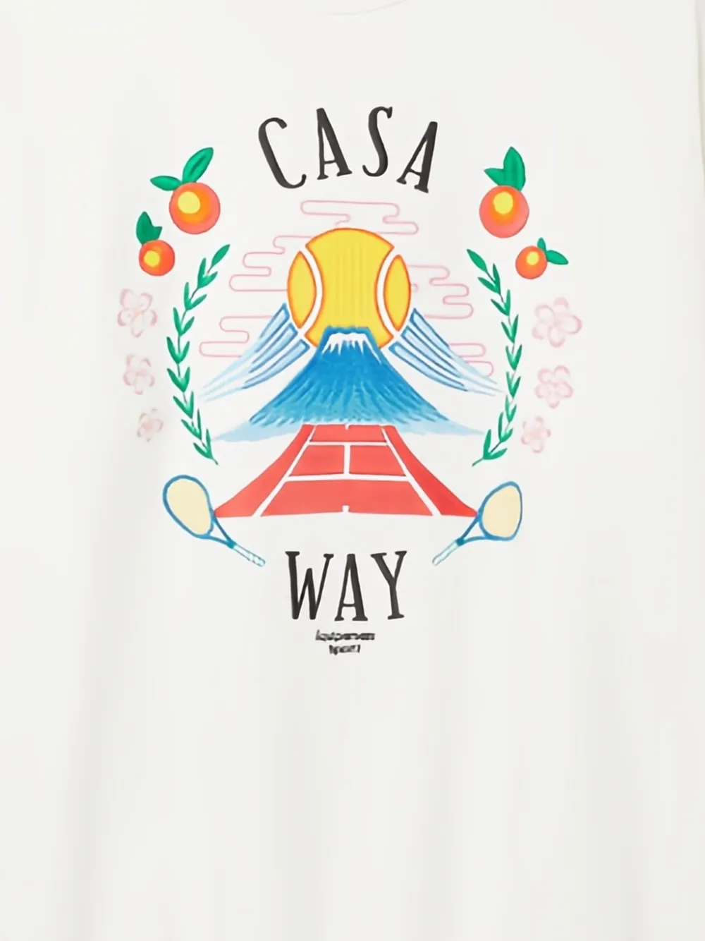 Casablanca Sweater met print Wit