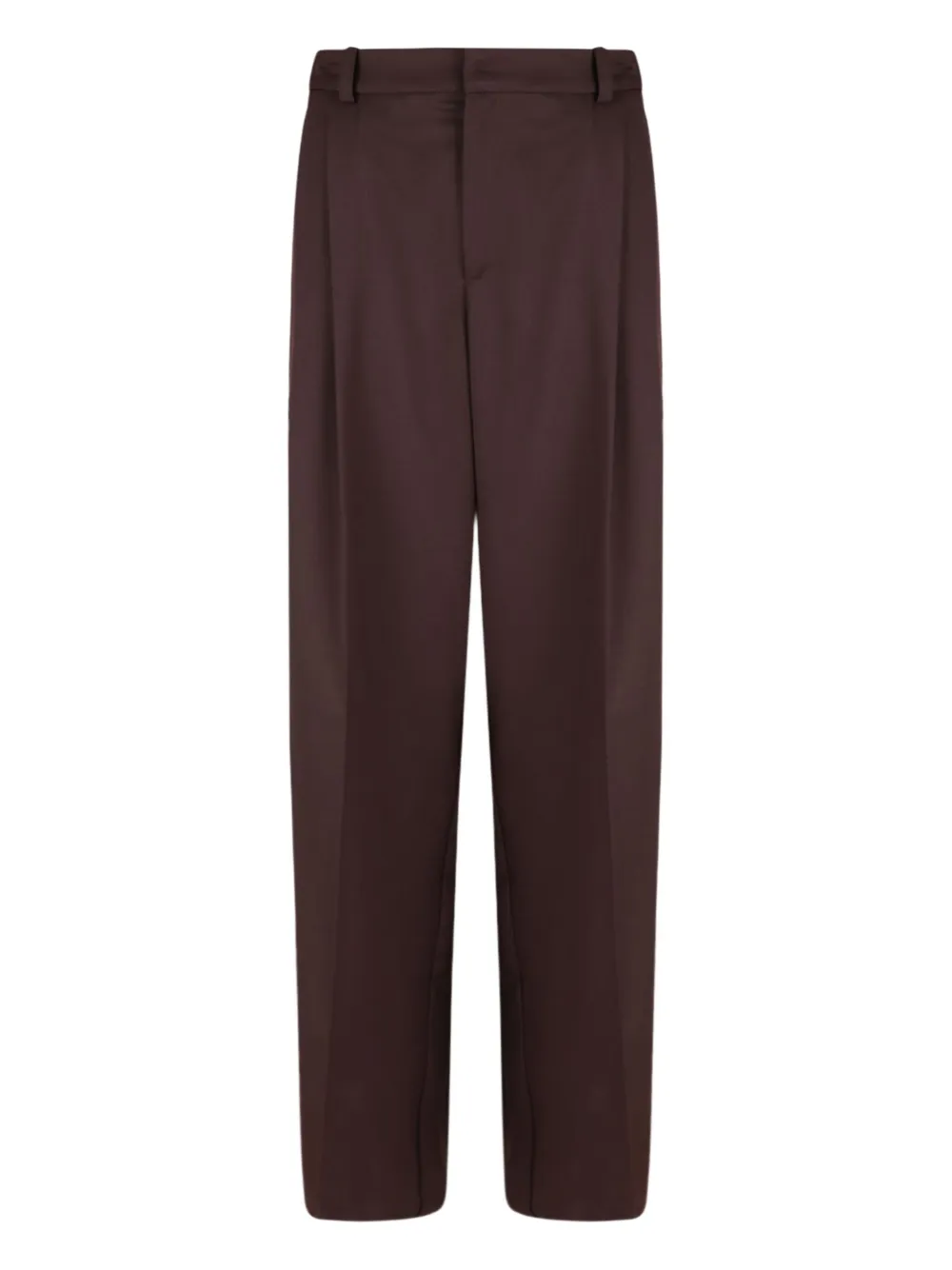 Elisabetta Franchi pleated-pocket trousers Bruin