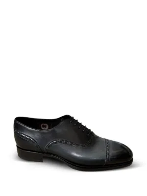 Neil Barrett Polished Flat Oxford Shoes | Black | FARFETCH CA