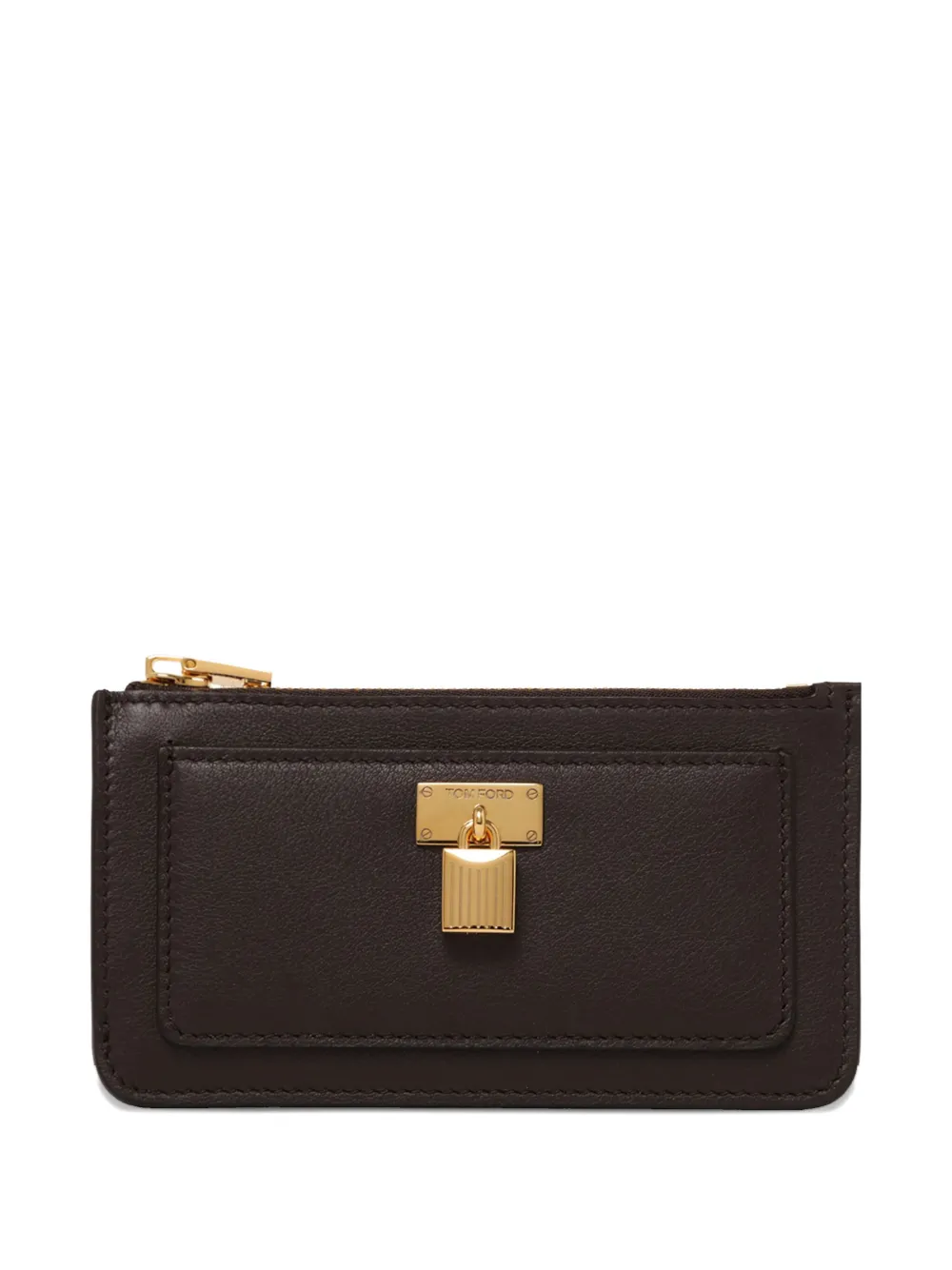 TOM FORD padlock-embellished wallet Bruin