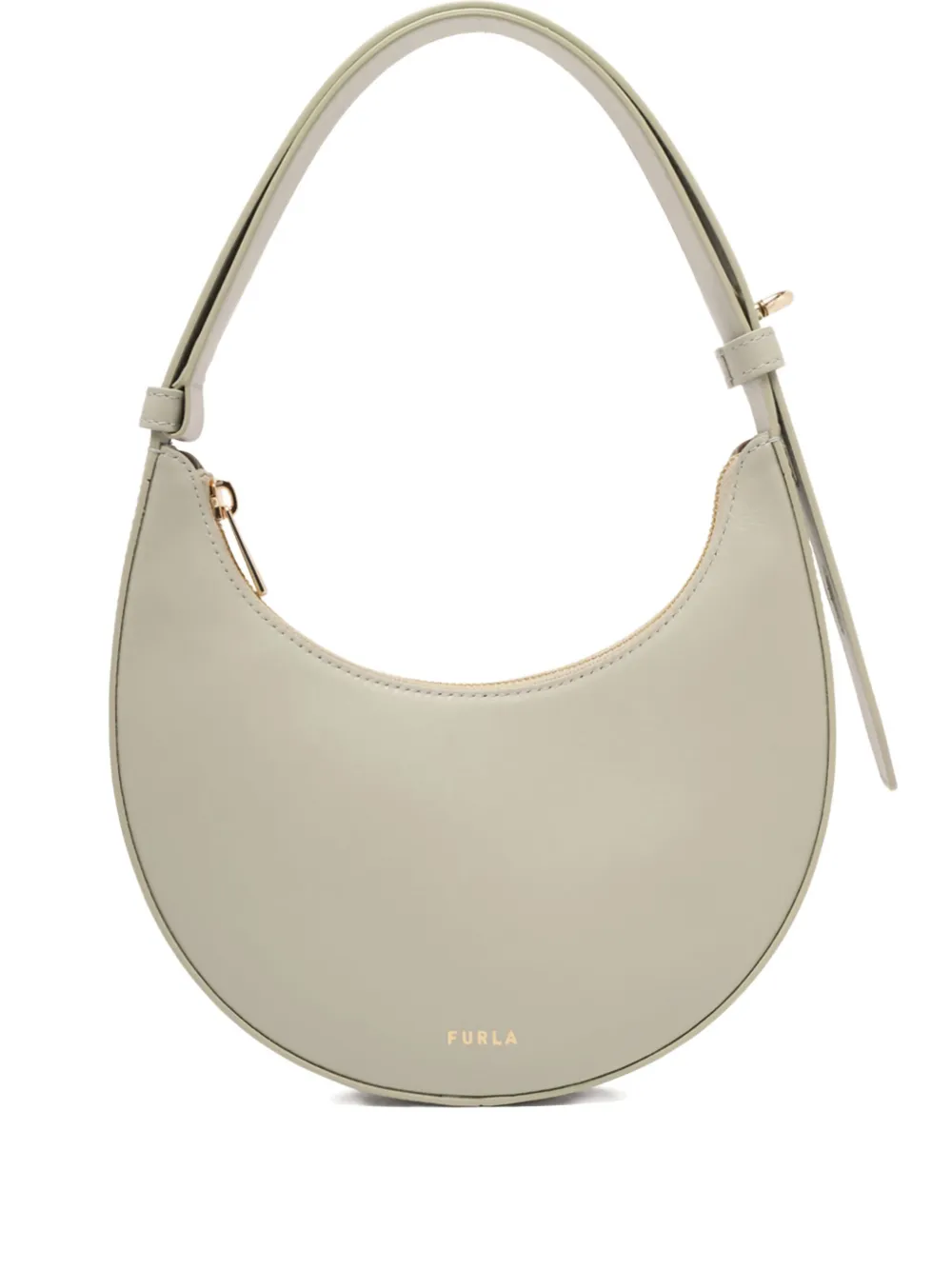Furla crescent top-handle bag Beige
