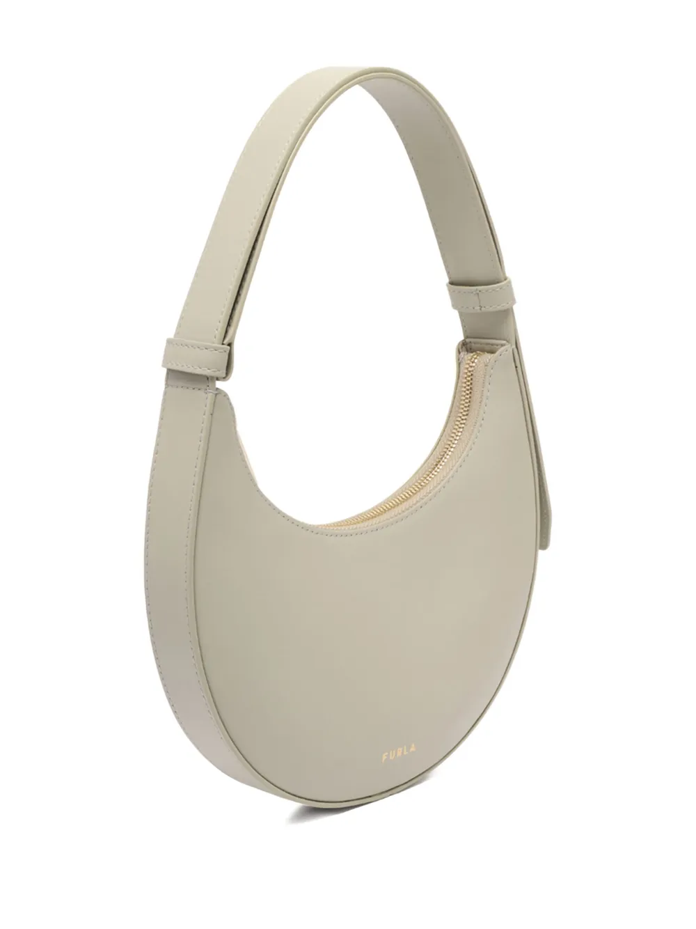 Furla Crescent tas met handgreep Beige