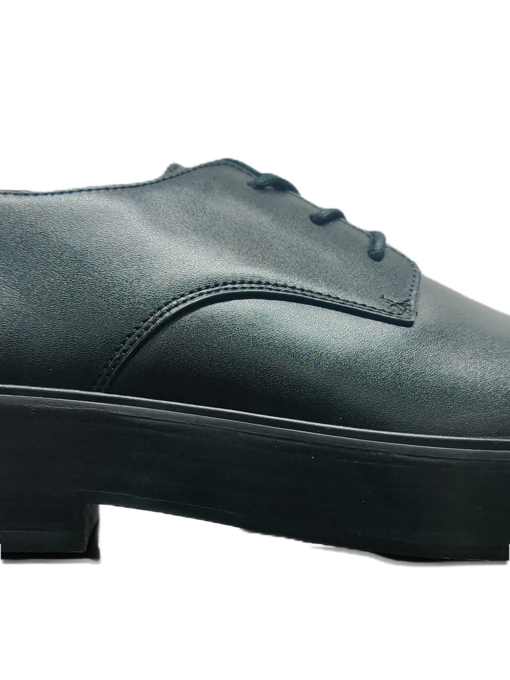 Calvin Klein Derby veterschoenen met plateauzool Zwart