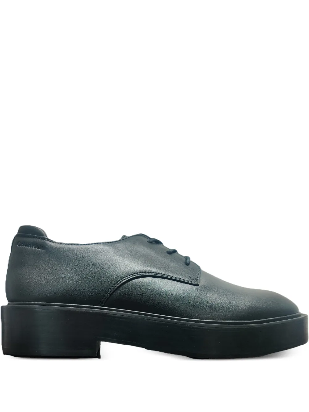 Calvin Klein platform lace-up derby shoes - Nero