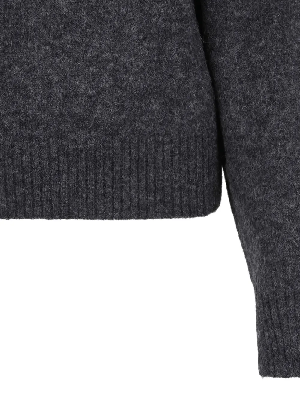 Isabel Marant High-neck Sweater In Gray