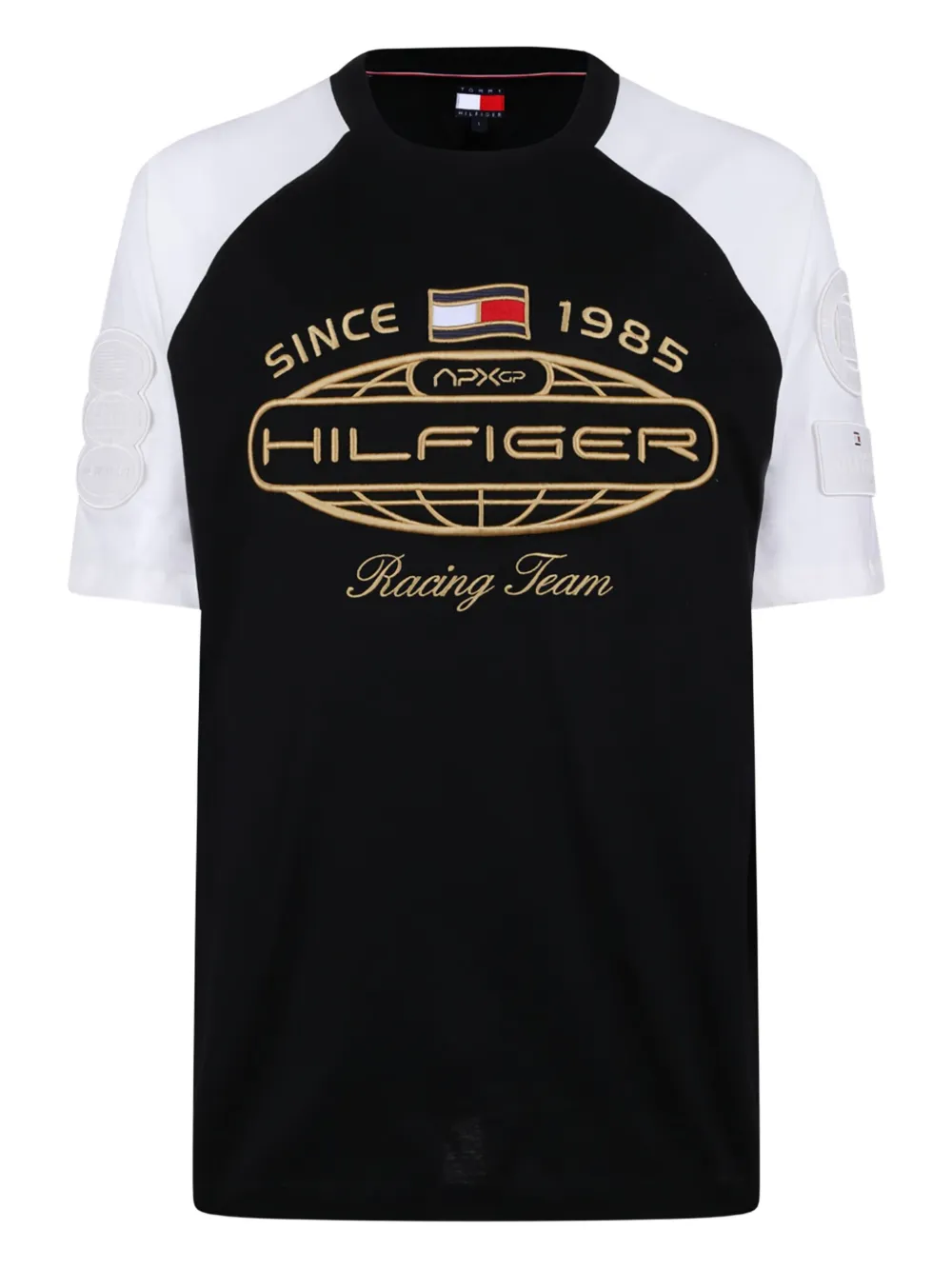 Tommy Hilfiger ロゴ Tシャツ - ブラック Tommy Hilfiger ロゴ Tシャツ - ブラック