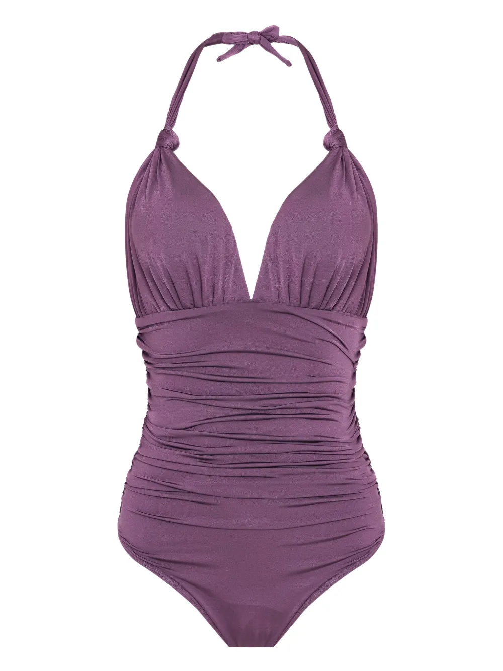 Brigitte Halterneck Ruched Swimsuit