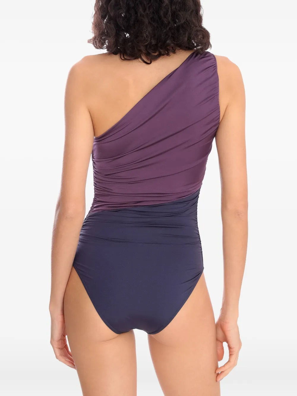 Brigitte Asymmetrisch badpak Paars