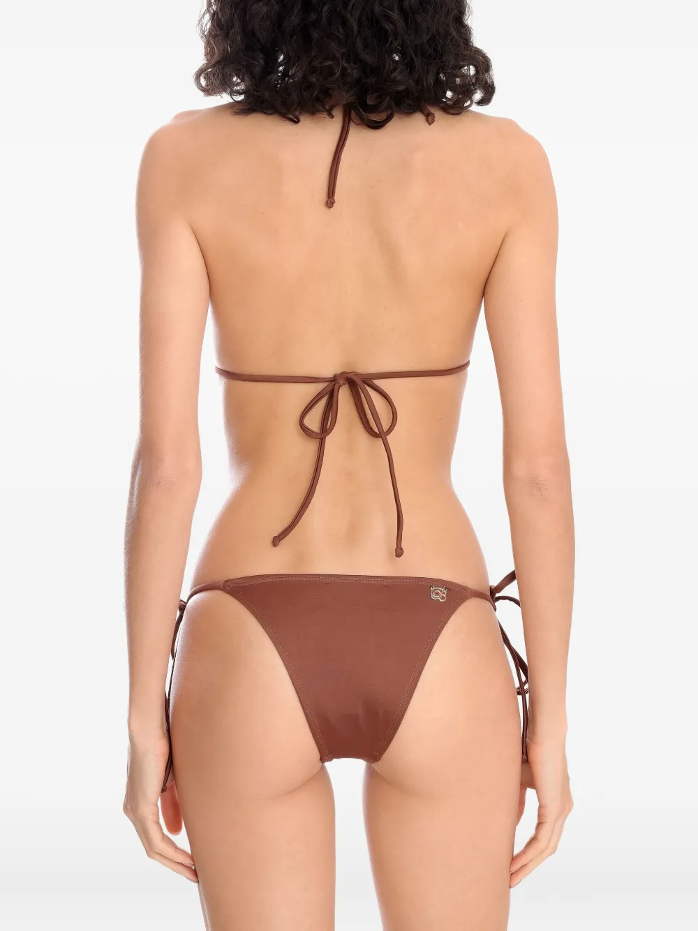 Brigitte Bikini met kralen Bruin