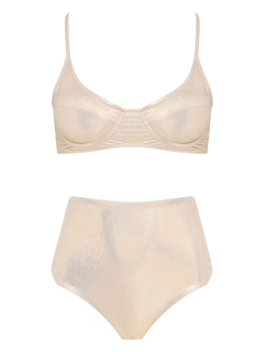 Brigitte Fran bikini set | Gold | Image 1