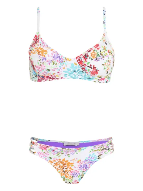 Brigitte floral-print bikini