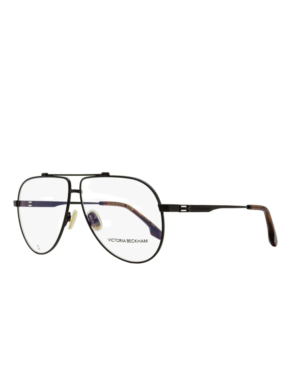 Victoria Beckham Eyewear 2137 bril met piloten montuur Zwart