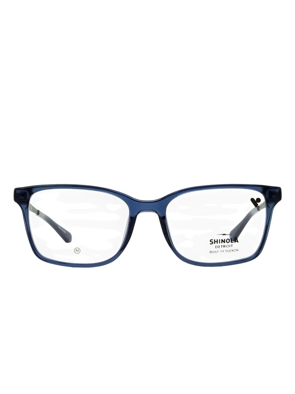 Shinola rectangle-frame glasses | Blue | Image 1