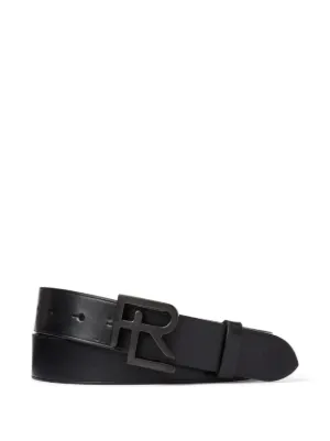 Ralph Lauren Purple Label Leather Belt | Black | FARFETCH