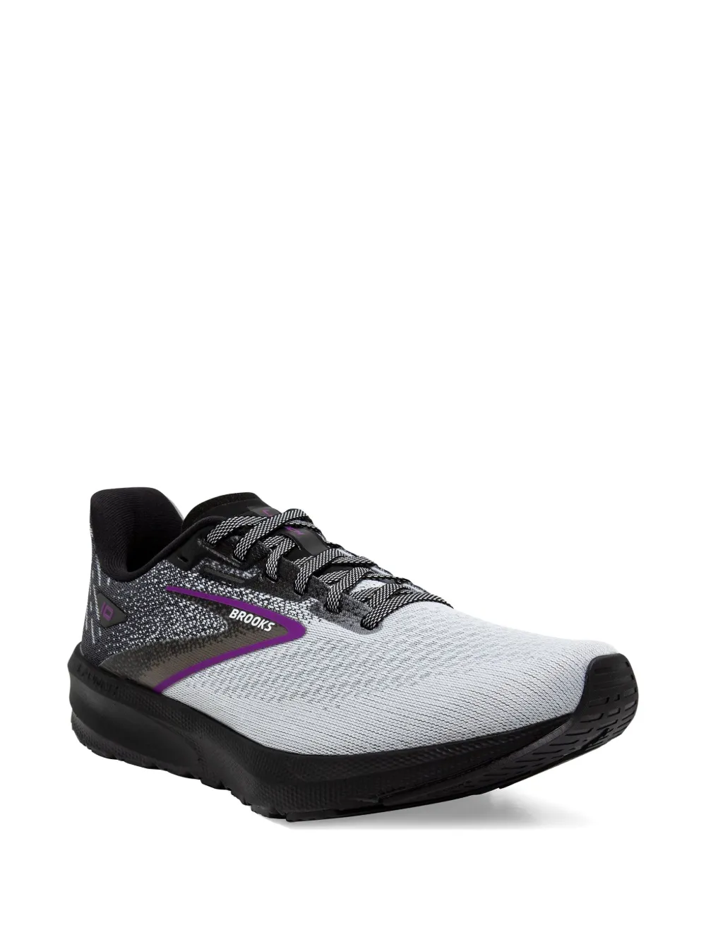 BROOKS tenis Launch 10 "White/Black" | Tenis bajos | Image 2