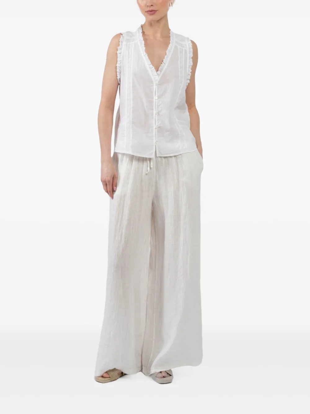 Xirena sleeveless ruffled top | Blouses | Image 2