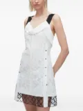 3.1 Phillip Lim lace-insert eyelet mini dress - White