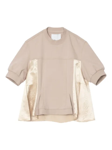 3.1 Phillip Lim panelled cotton T-shirt