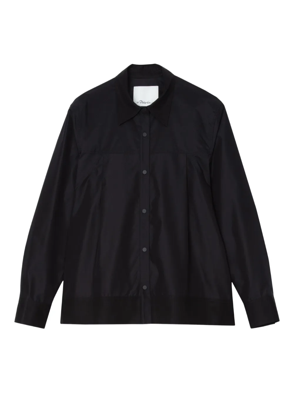 3.1 Phillip Lim panelled shirt Zwart