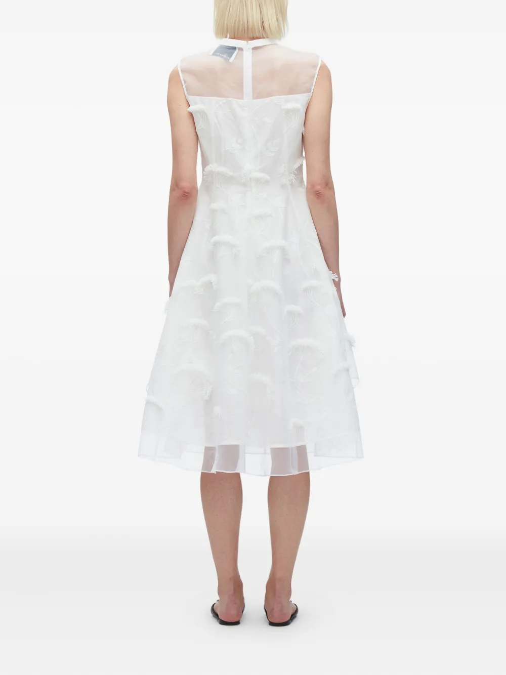 3.1 Phillip Lim embellished layered dress Wit