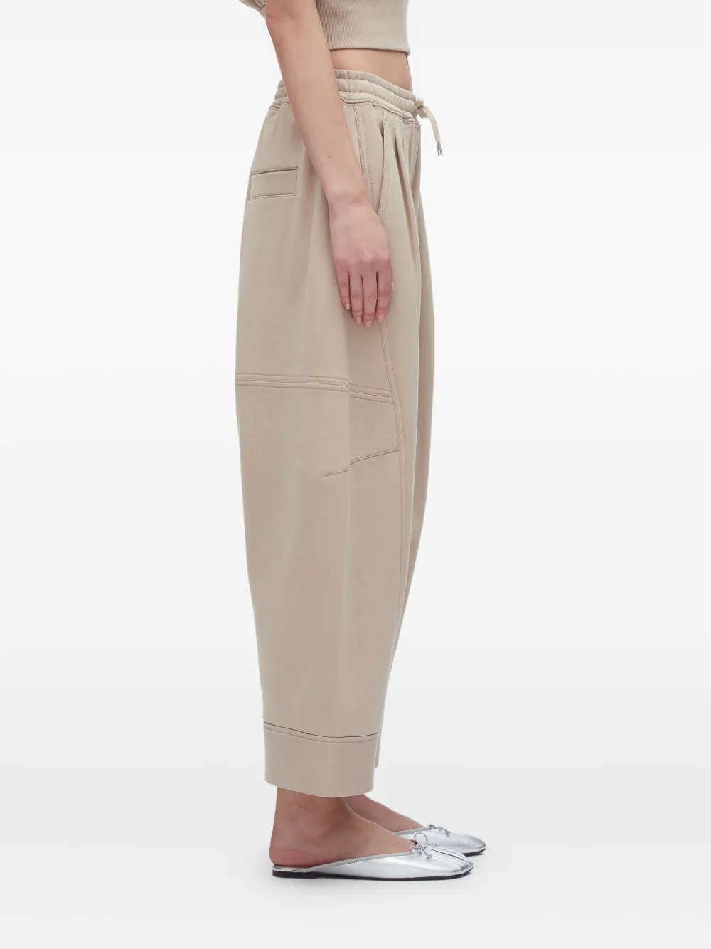 3.1 Phillip Lim pleat-detailed trousers Beige