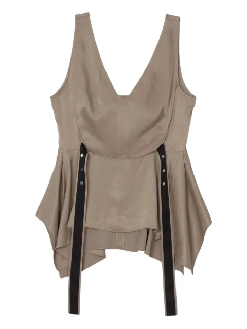 3.1 Phillip Lim V-neck peplum top