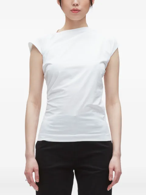 3.1 Phillip Lim تانك توب بثنيات وأكمام طول الكتف