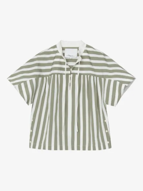 3.1 Phillip Lim striped tie-neck top