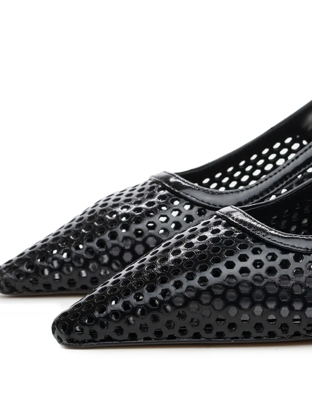 Poche Paris leather heeled sandals Black