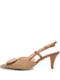 Poche Paris slingback pointed-toe pumps - Neutrals