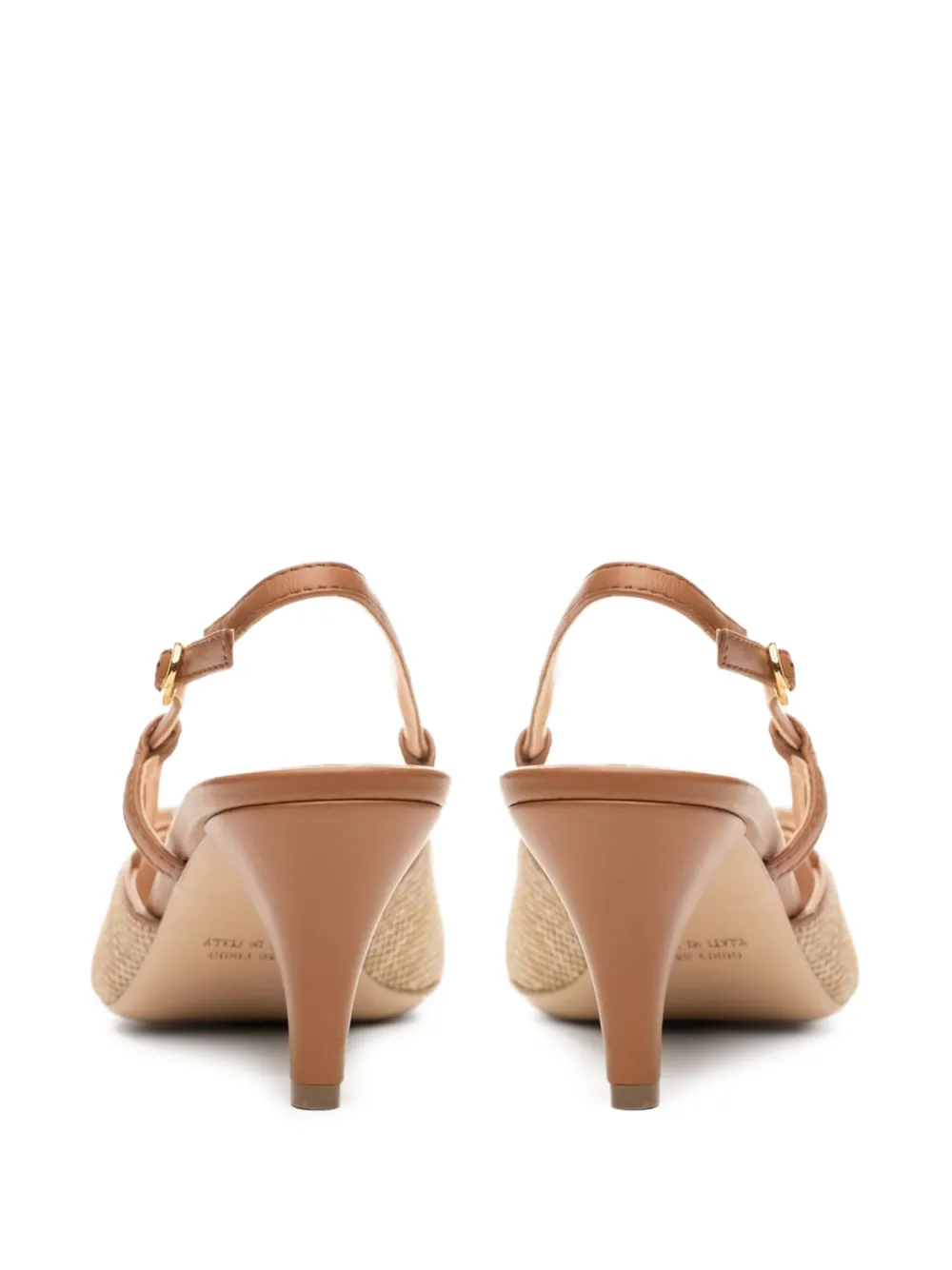 Poche Paris slingback pointed-toe pumps Neutrals