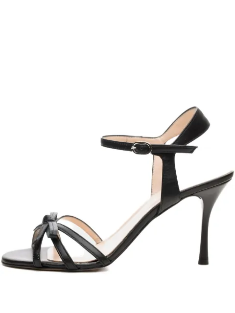 Poche Paris Stiletto-Sandalen mit Schleife