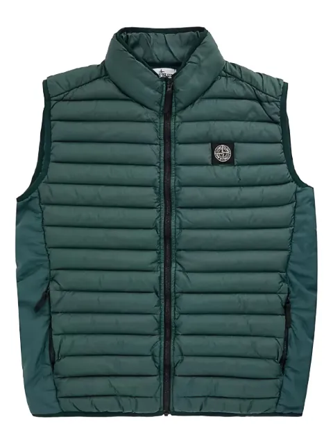 Stone Island Junior quilted logo gilet