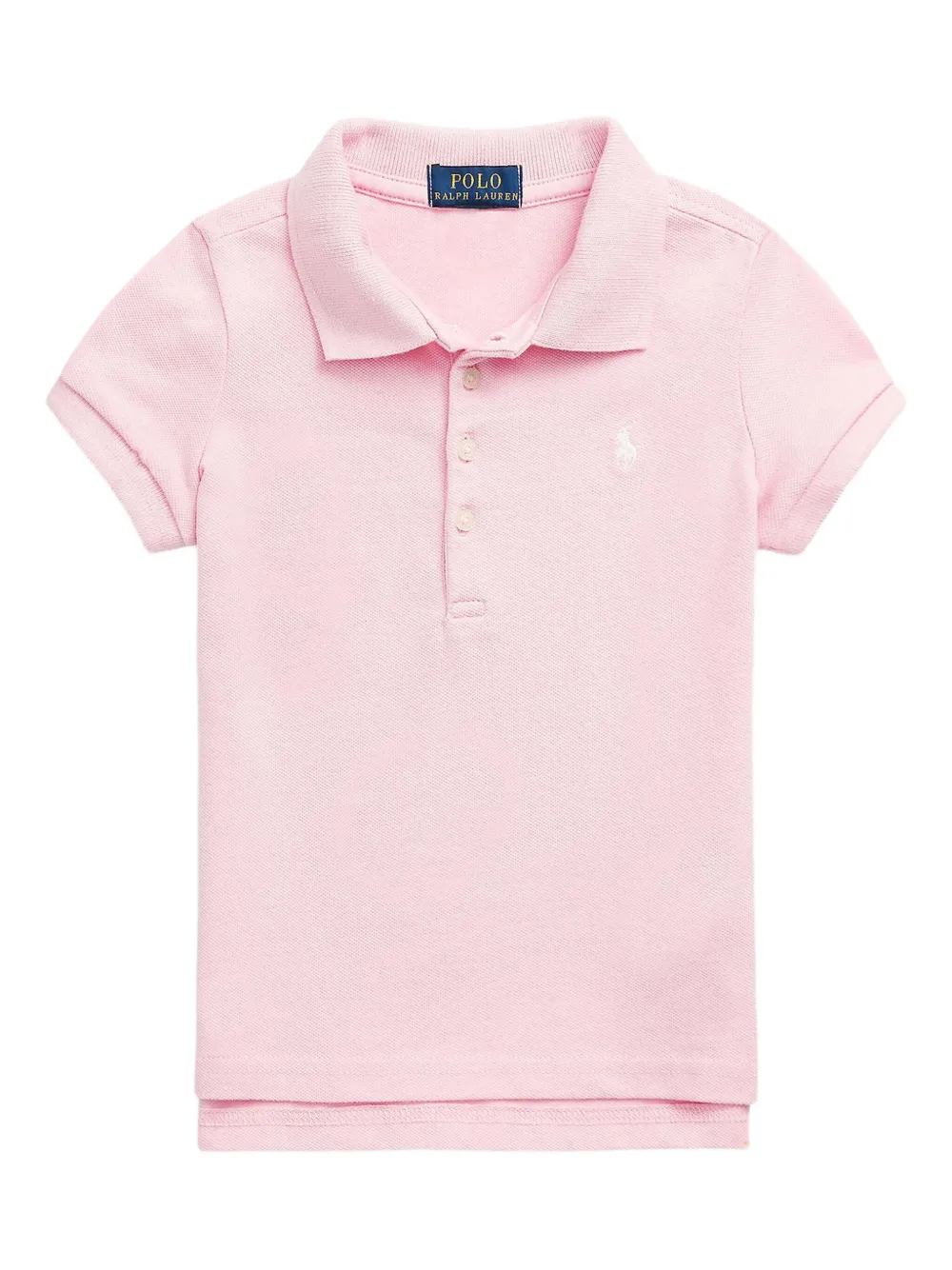 POLO RALPH LAUREN KIDS cotton polo shirt | Pink | Image 1