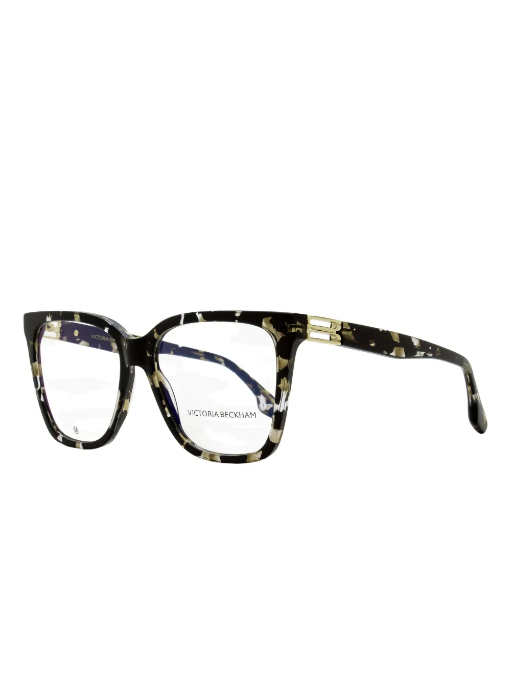 Victoria Beckham Eyewear 2680 bril met vierkant montuur van acetaat Zwart