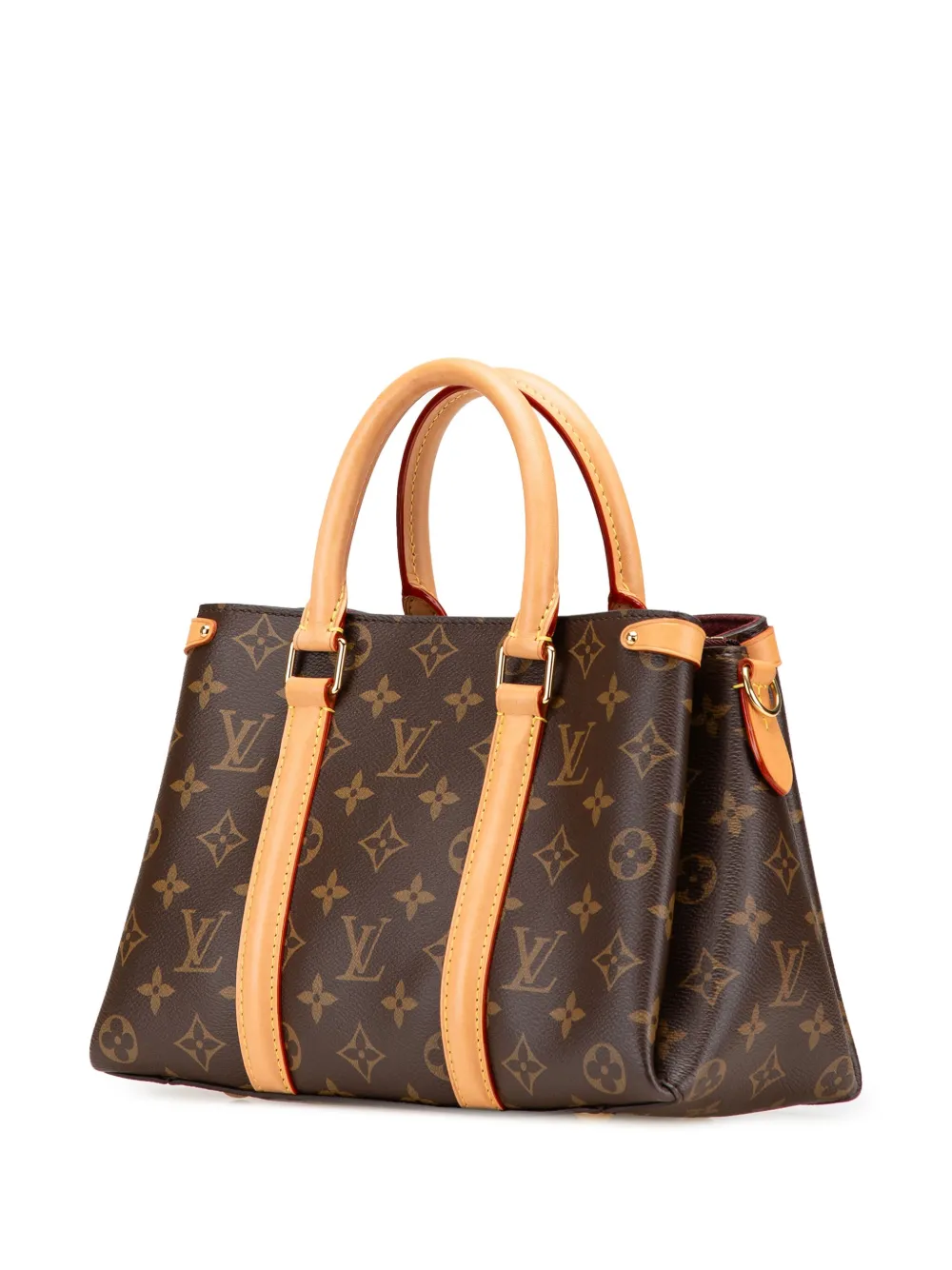 Pre-owned Louis Vuitton 2021-2025 Monogram Soufflot Bb Satchel