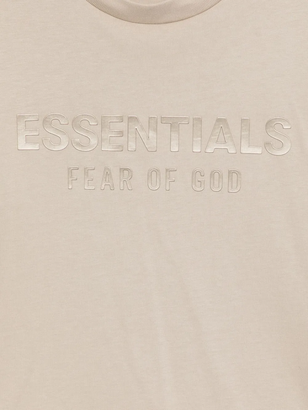 FEAR OF GOD ESSENTIALS KIDS Klassiek T-shirt Beige