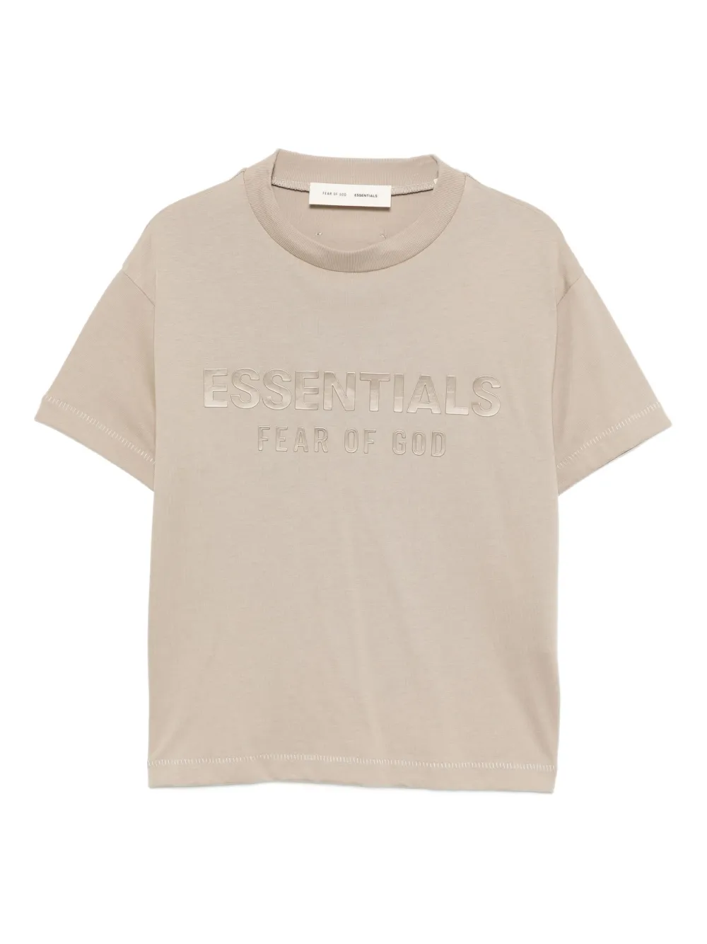 FEAR OF GOD ESSENTIALS KIDS Klassiek T-shirt Beige